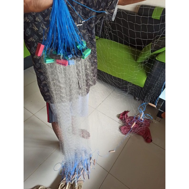 JARING BENTANG IKAN WADER MELEM SEPAT NILA 2 - 3 JARIAN