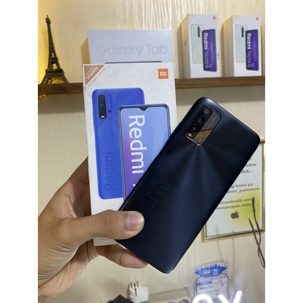 Redmi 9t ram 4/64gb lengkap original (Second)