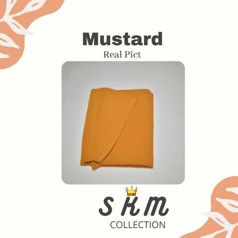 khimar instan LV ceruty beby doll premium hijab/ jilbab / kerudung LV ceruty dua layer premium-mustad