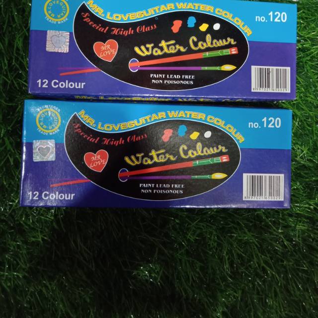 

Cet air/water color.isi 12 warna.