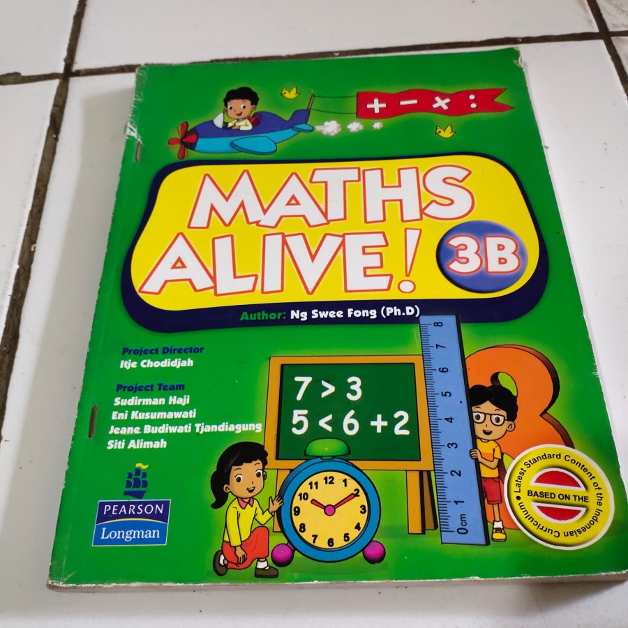 Buku Maths Alive 3B Textbook