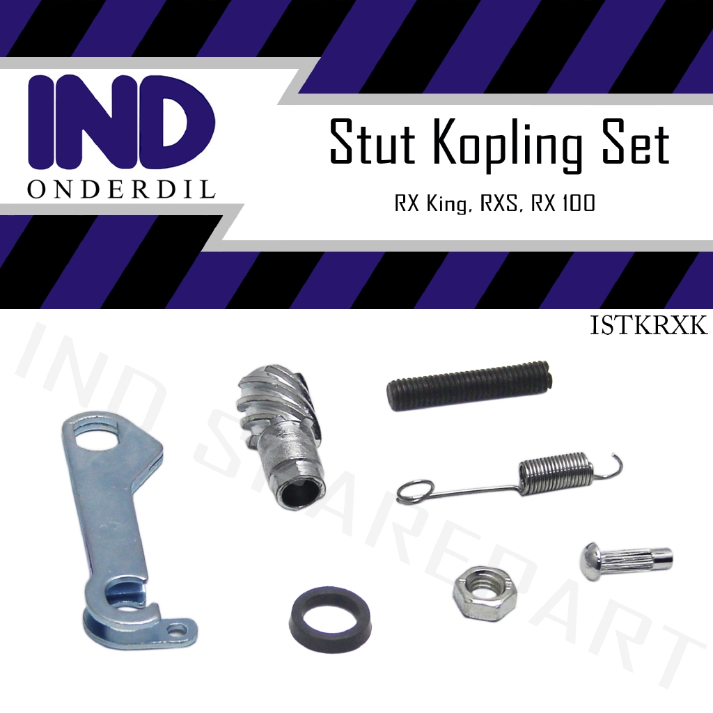 Stut-Stud-Setut Drek-Dreg Kopling-Kupling-Release Set-Sirit-Meri Set Yamaha RX King Lama/RXS/RX 100