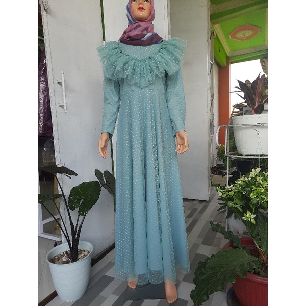 GAMIS ANDIN POLKADOT