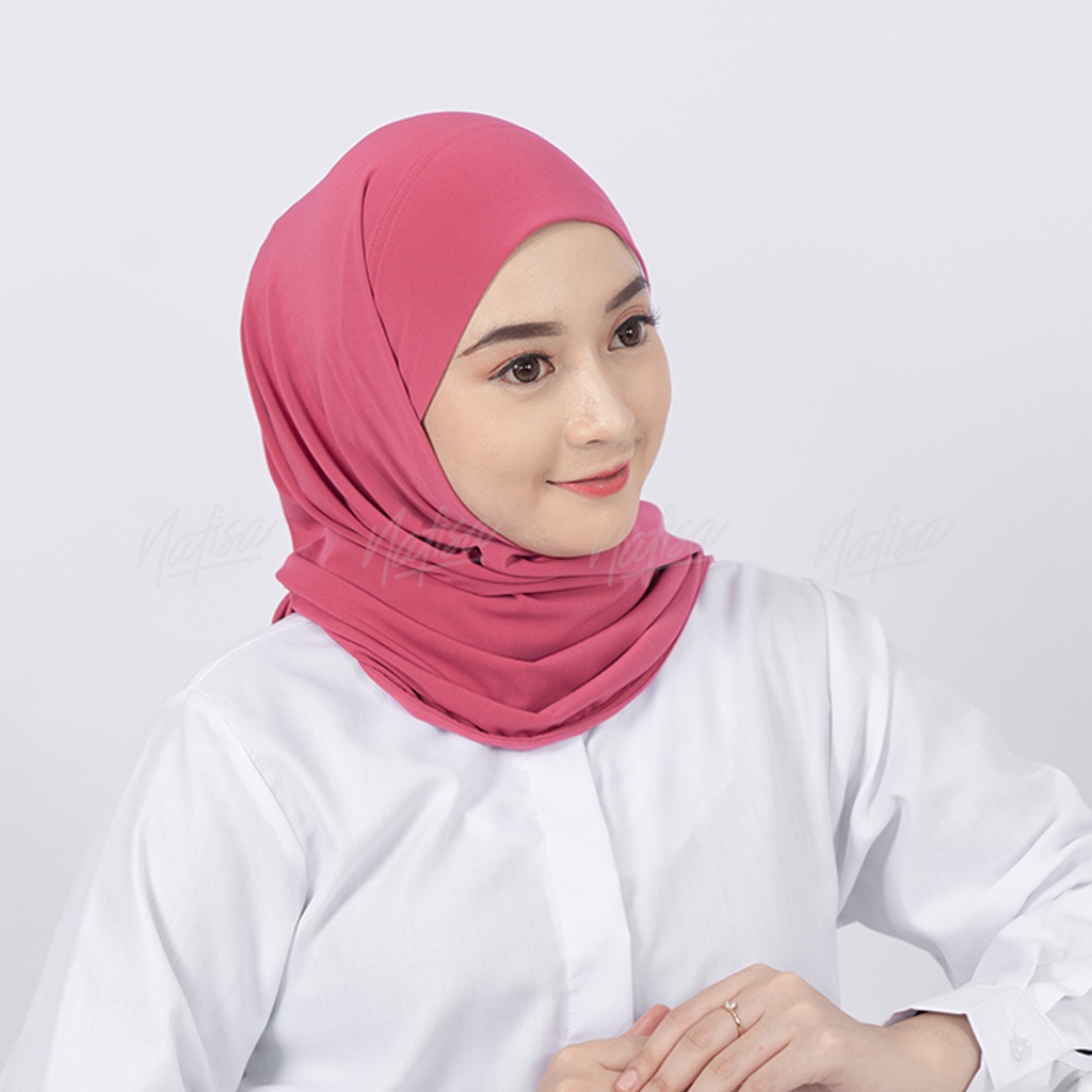 Pasmina Dieva - Jilbab Segi Panjang - Instan Tali - Jilbab Berkualitas - Hijab Remaja Bahan Ultracrif.