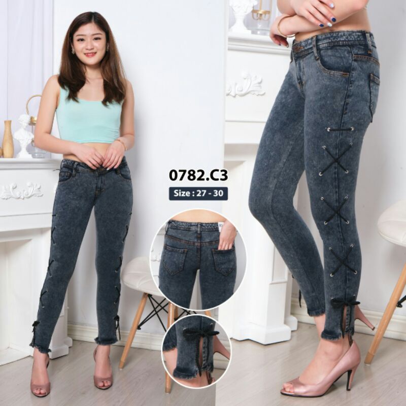 CP TALI SILANG SAMPING JEANS 0782