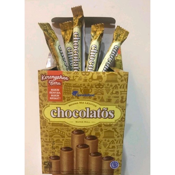 

Gery Chocolatos Wafer Roll [9 gr/ 24 pcs]