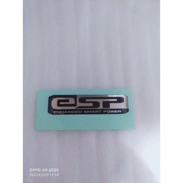 stiker emblem logo emblem tutup filter Vario Scoopy Beat original