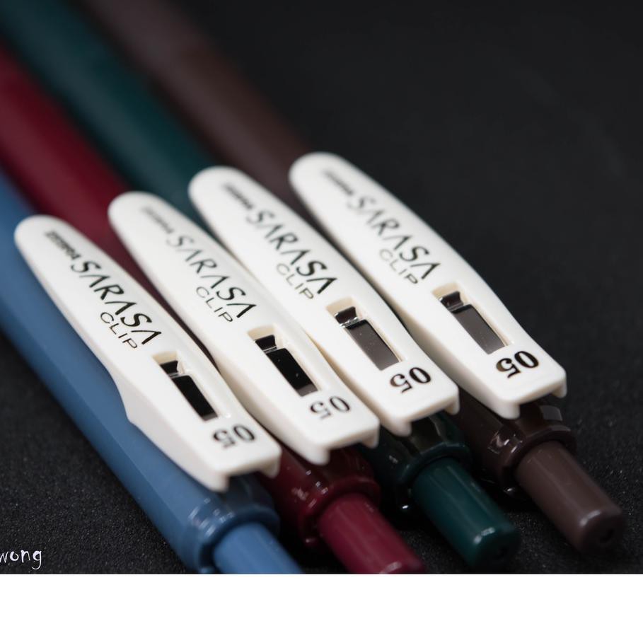 

HT0 Pulpen Gel Zebra Sarasa Clip Vintage Series 0,5mm Ready