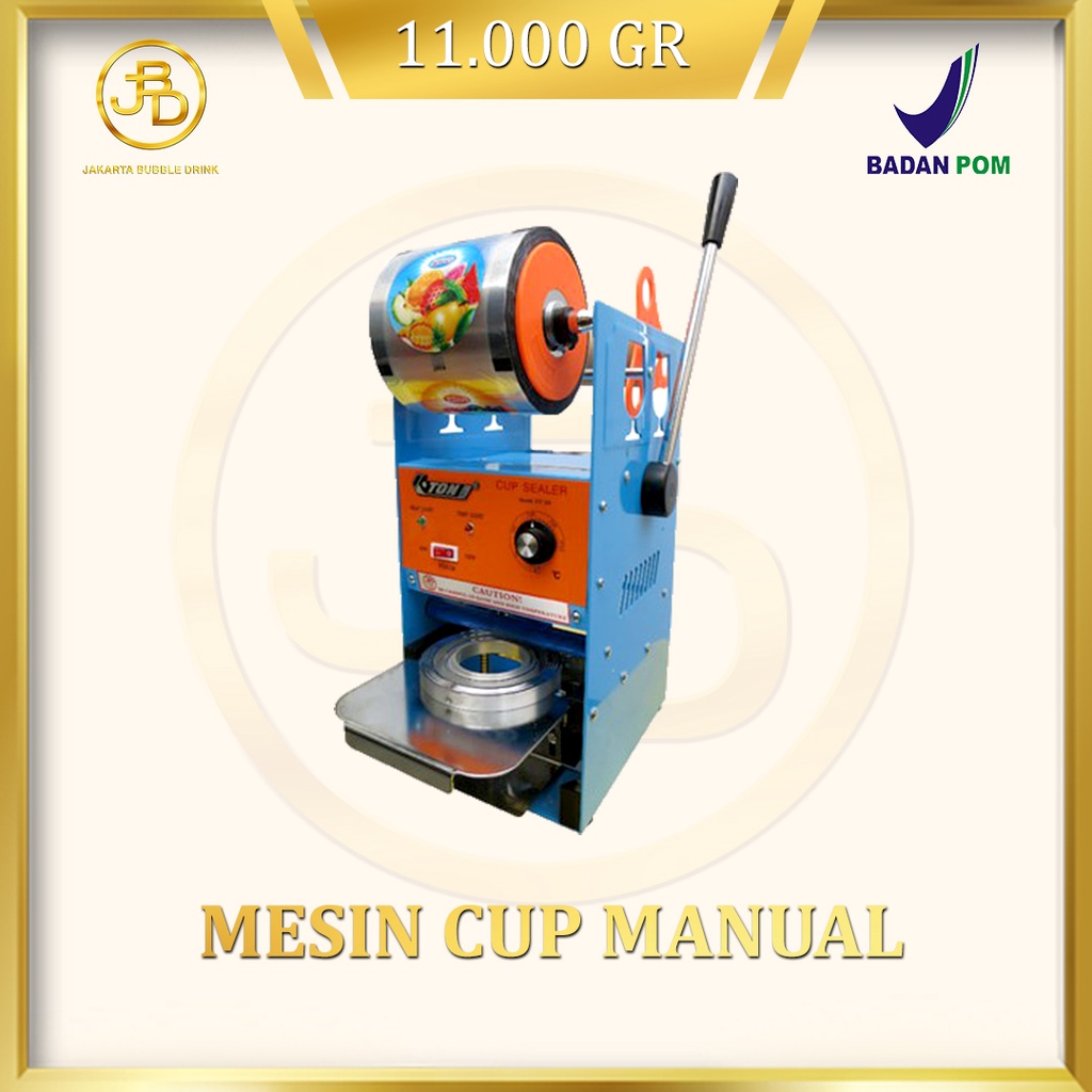 Mesin Cup Sealer- Eton ET D8 - Cup Cup Happy - Manual Sealing Machine