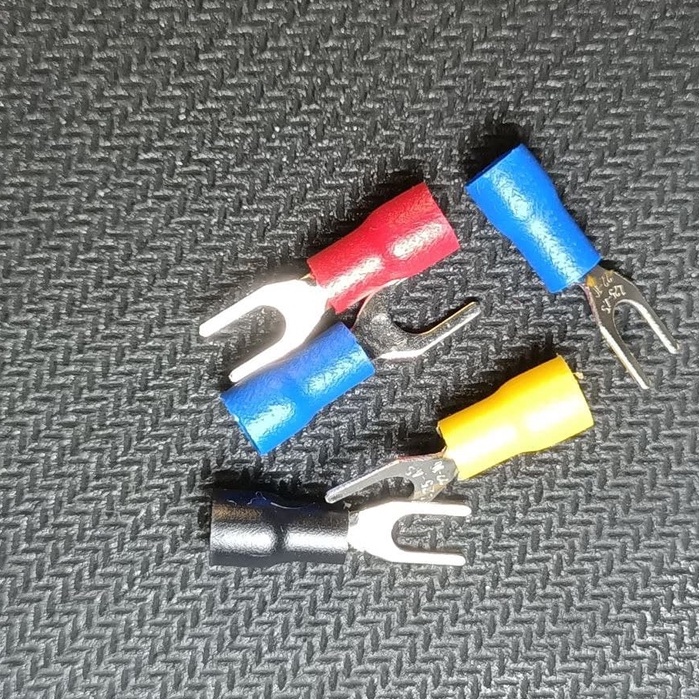 Terminal Y Baut 3mm Skun Fork Kabel 1.25-3 mm