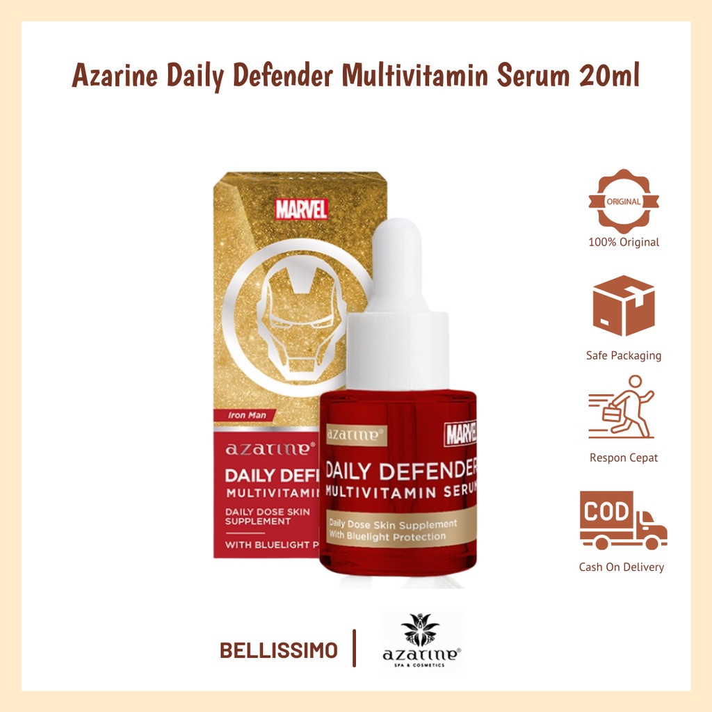 Jual Azarine Daily Defender Multivitamin Serum Ml Azarine X Marvel