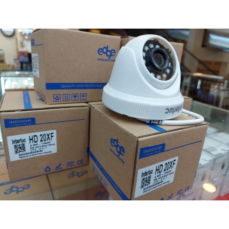 KAMERA CCTV EDGE 2MP INDOOR FULL HD 1080P KUALITAS BAGUS