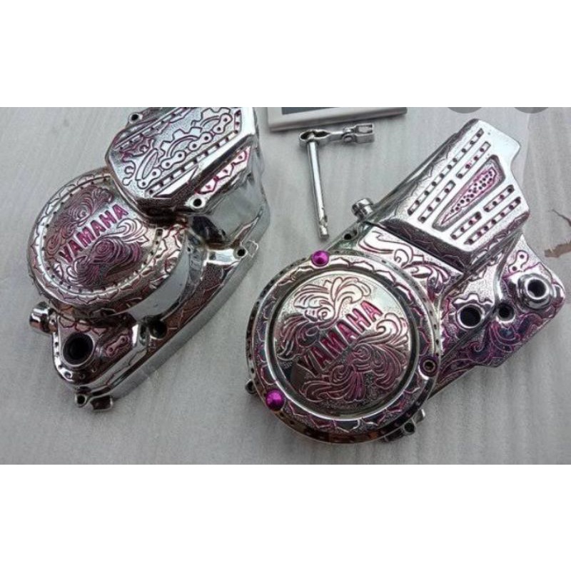 bak kalter /mesin kiri kanan rx king ukir