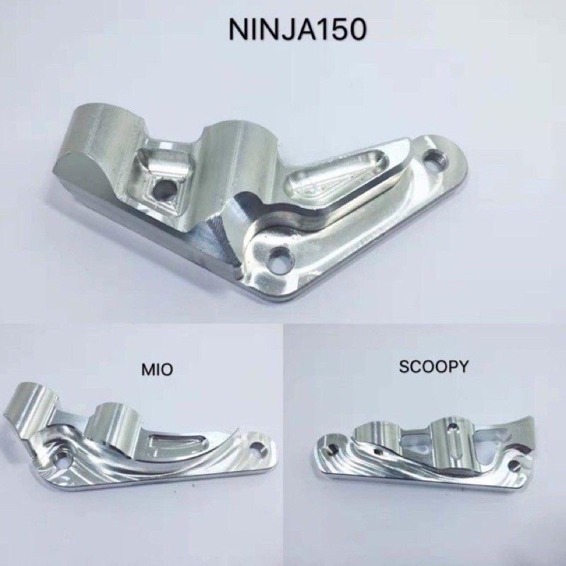 BREKET KALIPER MONOBLOK 4 PISTON N1SS1N BRC-MBO NINJA R NINJA RR NINJA 150 SATRIA FU MIO SPORTY MIO SOUL OLD FINO XEON BEAT VARIO SCOOPY