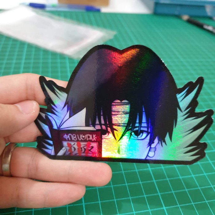 

Sticker Hologram Anime - PSH145 - Besar - Hunter X Huter - Chrollo