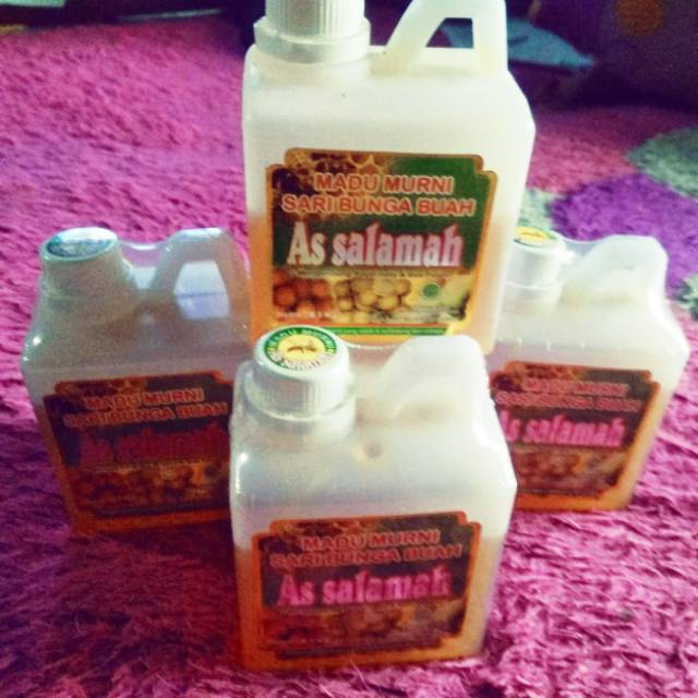 

Madu murni Sari bunga buah As-salamah