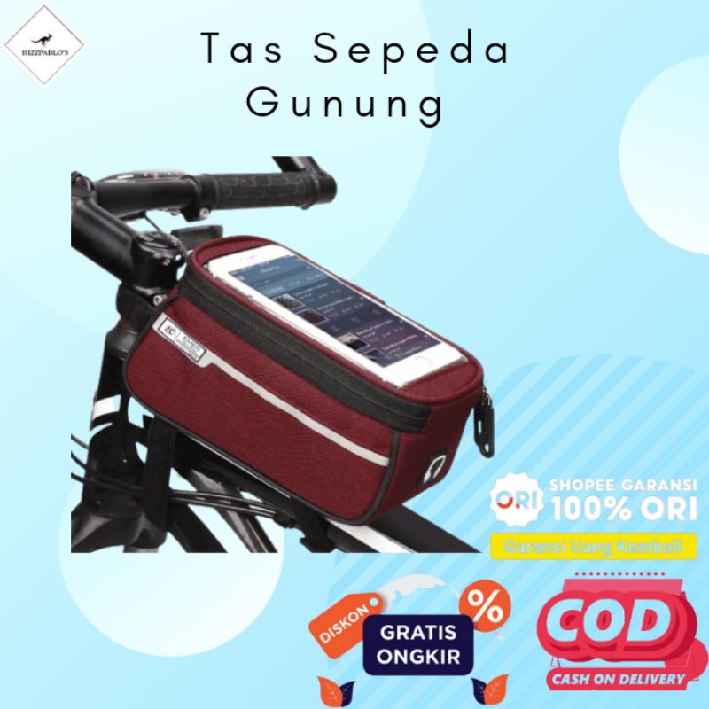 Tas Sepeda Gunung Tas Handphone Tas sepeda Tas Seli Tas HP Outdoor Tas Mika Handphone Tas gunung