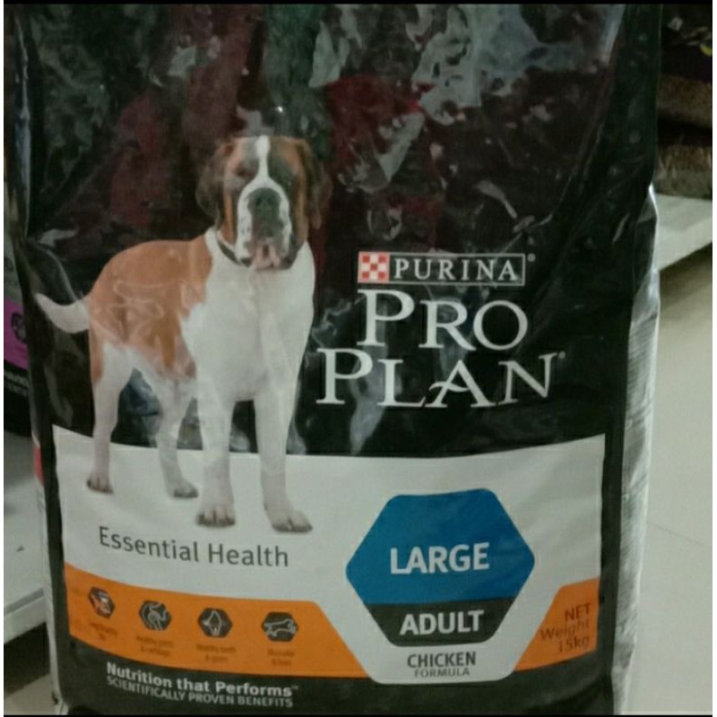 Dog Food Pro plan Larage adult 15 kg Makanan Anjing