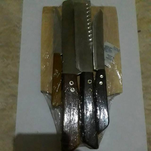 Pisau telenan set/ pisau set /pisau set murah /talenan set pisau