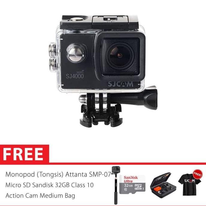 SJCAM SJ4000 WiFi Full HD Action Kamera Super 32GB