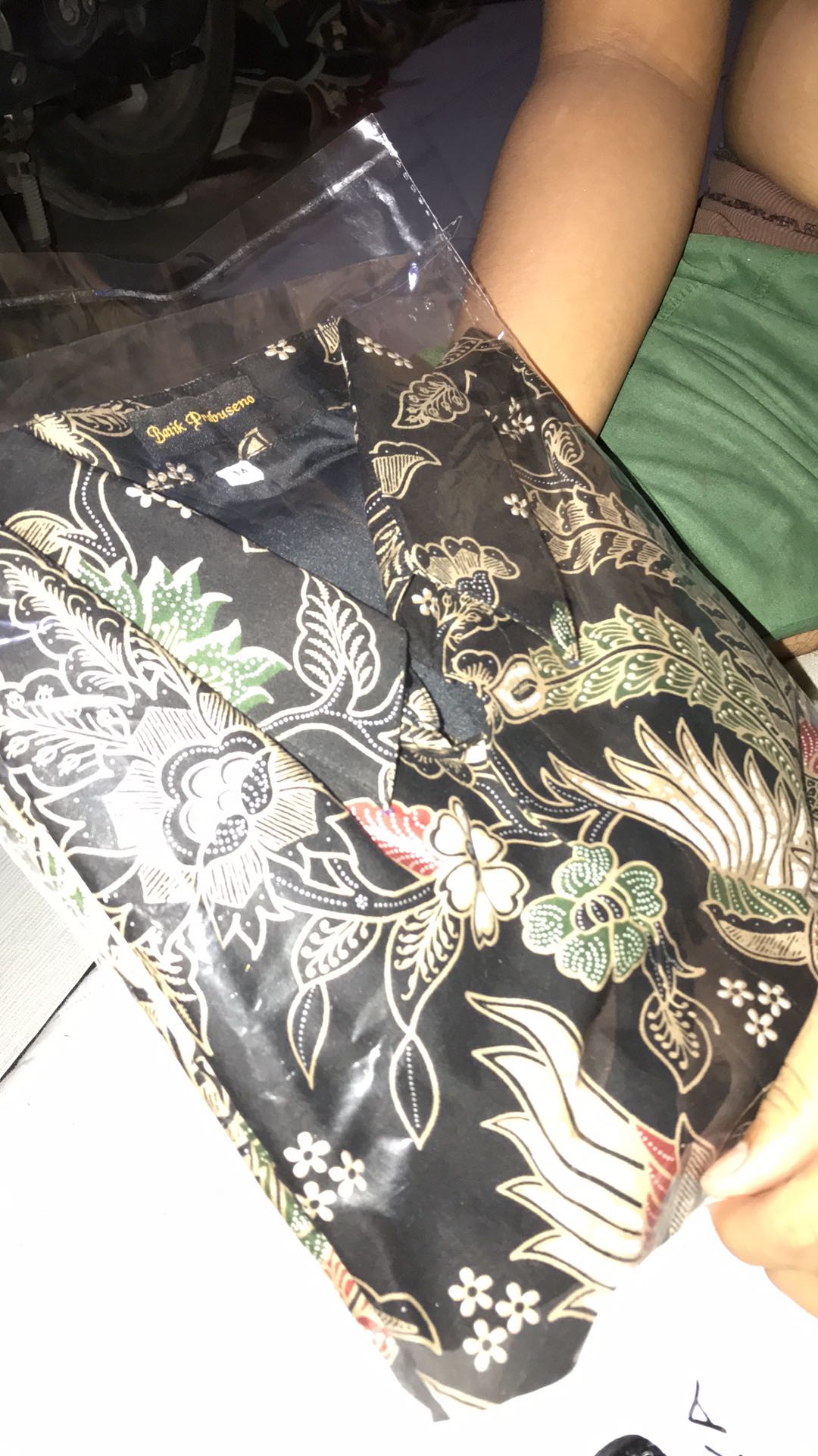 Motif Peksi Kasmaran Kemeja Batik Pria Lengan Panjang Katun Premium Furing Baju Hem Atasan Kantor