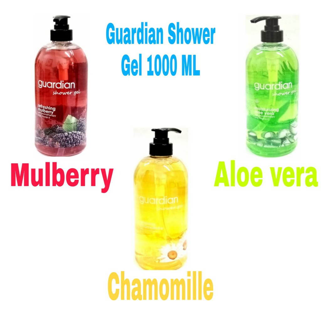 Guardian Shower Gel Mulberry, Aloe Vera, Chamomile 1L