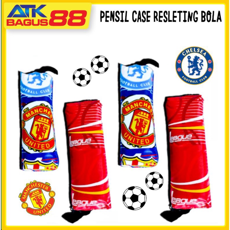 PENSIL CASE SLETTING BOLA/pcs