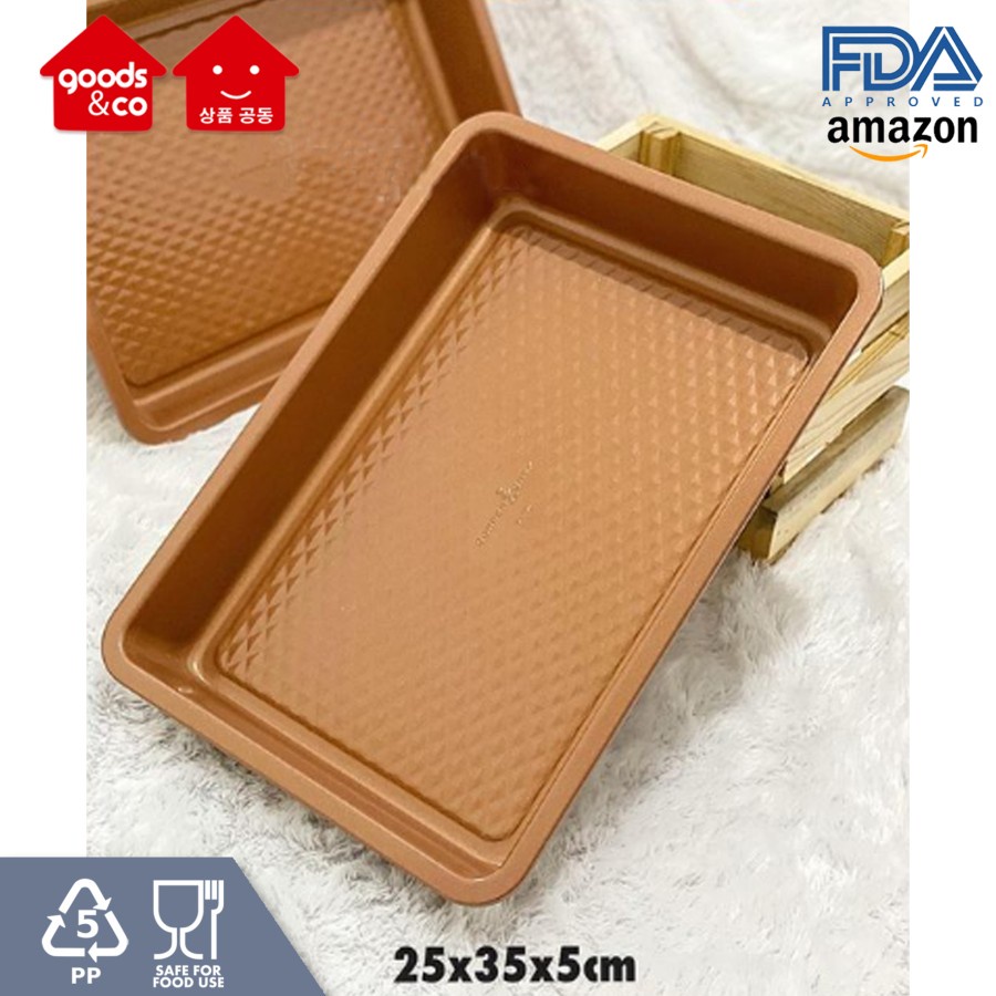 Baking Tray Anti Lengket/ Loyang baking / Bahan Copper Carbon Steel