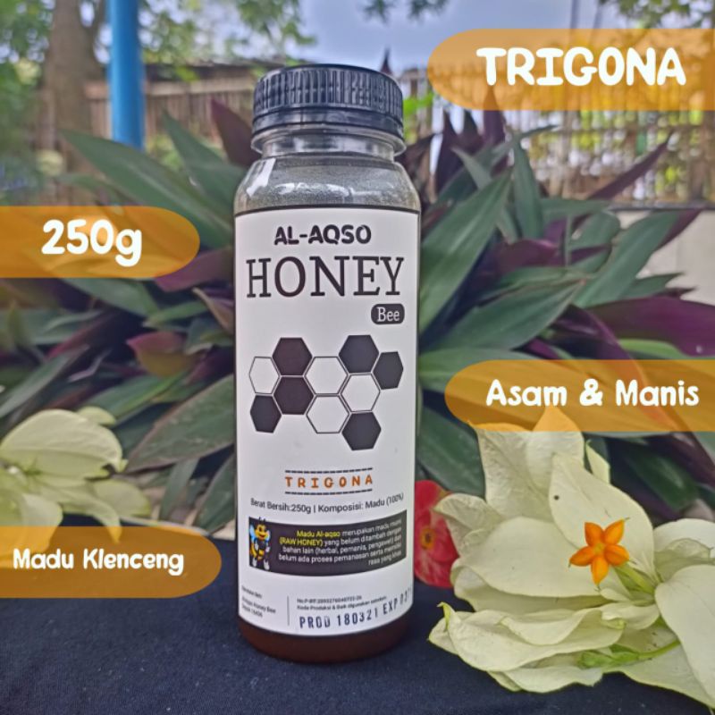 

Al-Aqso Honey Bee Madu Hutan Murni Trigona atau klenceng 250 gr ( botol kale )