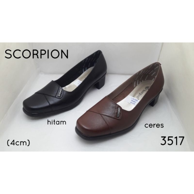 Scorpion Sepatu Kerja wanita  3517 (special price diskon 5%-10% min order 6pc)