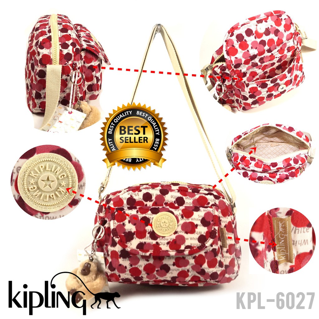 KIPLING - Tas Sling Bag Import Wanita - Tas Selempang- KPL-6027