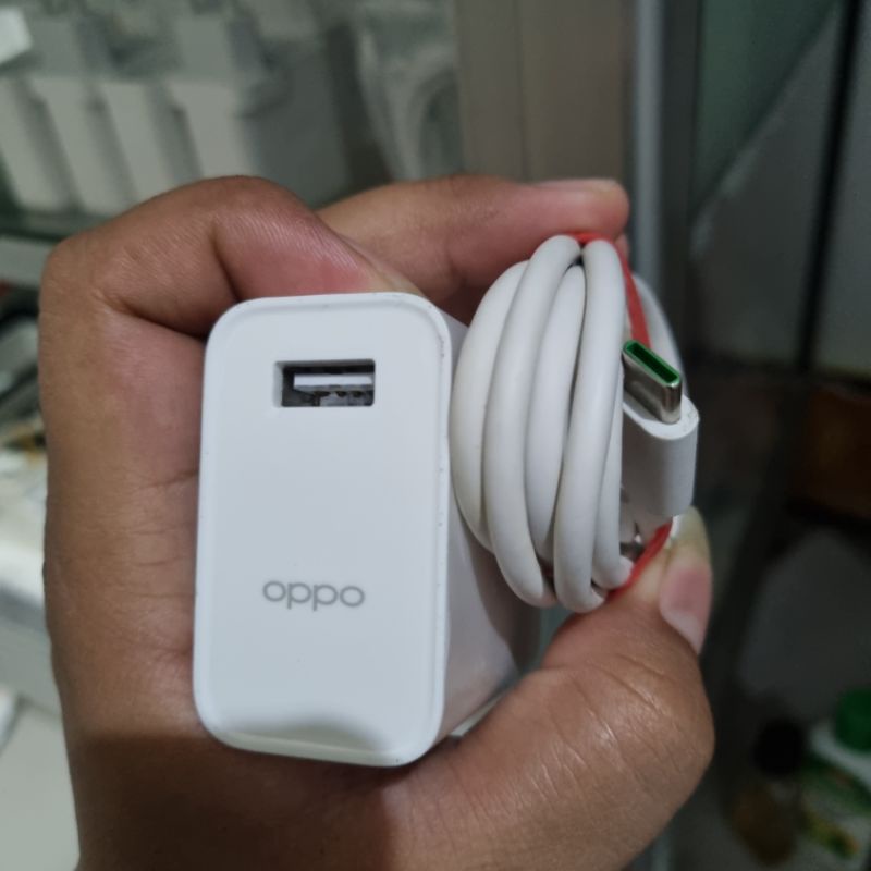 Charger Bekas oppo reno 4 5f Copotan Bawaan orian nya