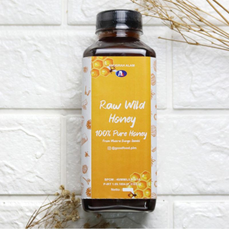 

Madu Liar Sumatera Raw Wild Honey kemasan 630gram
