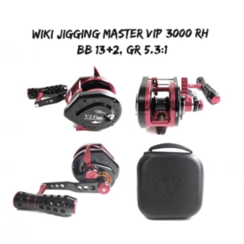 wiki jigging 3000 ready 1 unit (handle kiri )