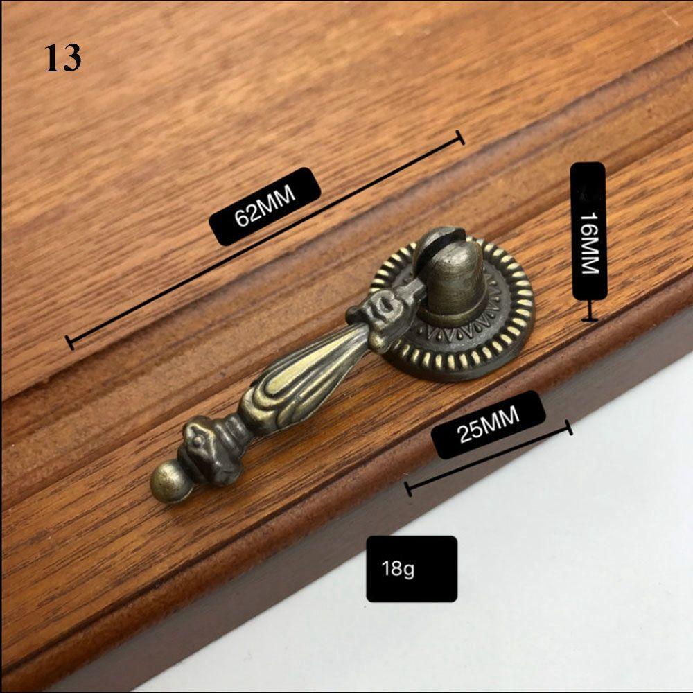Suyo Handle Furniture Antik Retro Decor Hardware Tarikan Laci Knob Pintu Dapur