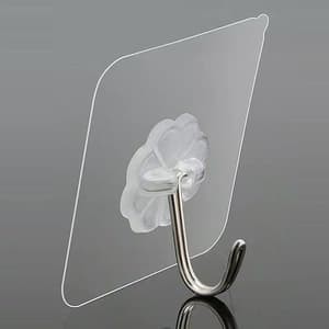 CANTOLAN TEMPEL HOOK PLASTIK SUPER KUAT/ CANTOLAN BAJU/ GANTUNGAN DINDING KAIL BAJU SERBAGUNA