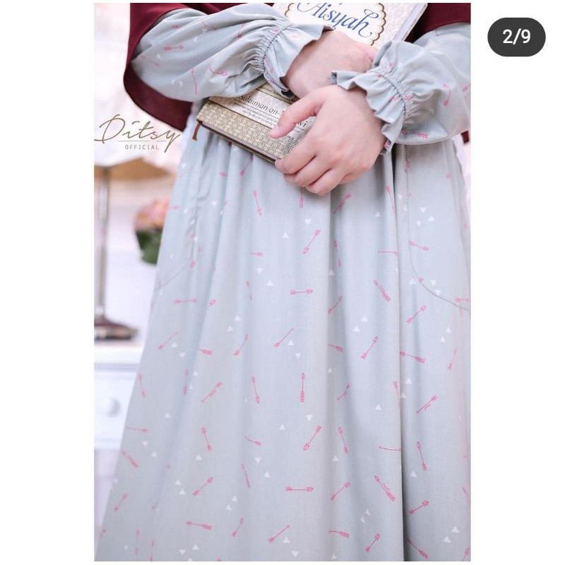 Ditsy Arrow grey size L