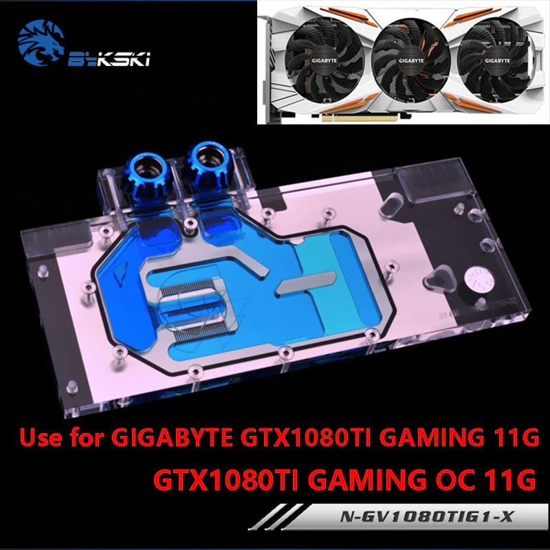 Mainan Lego Anak BYKSKI Water Block use for GIGABYTE GTX1080Ti-Gaming-OC-11G/GTX1080TI-GAMING-11G /