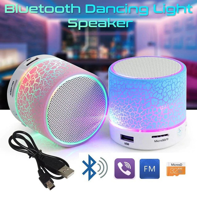 Bluetooth Speaker Mini led Portable Wireless Speaker (VHJKT)