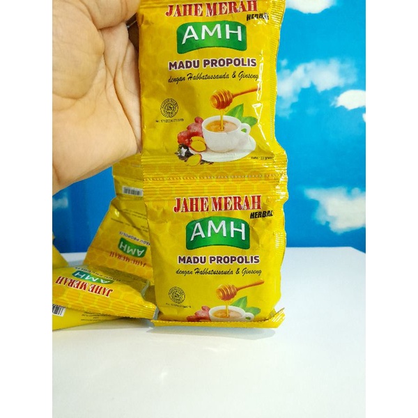 

JAHE MERAH AMH MADU PROPOLIS. HABBATUSSAUDA DAN GINGSENG PER RENTENG