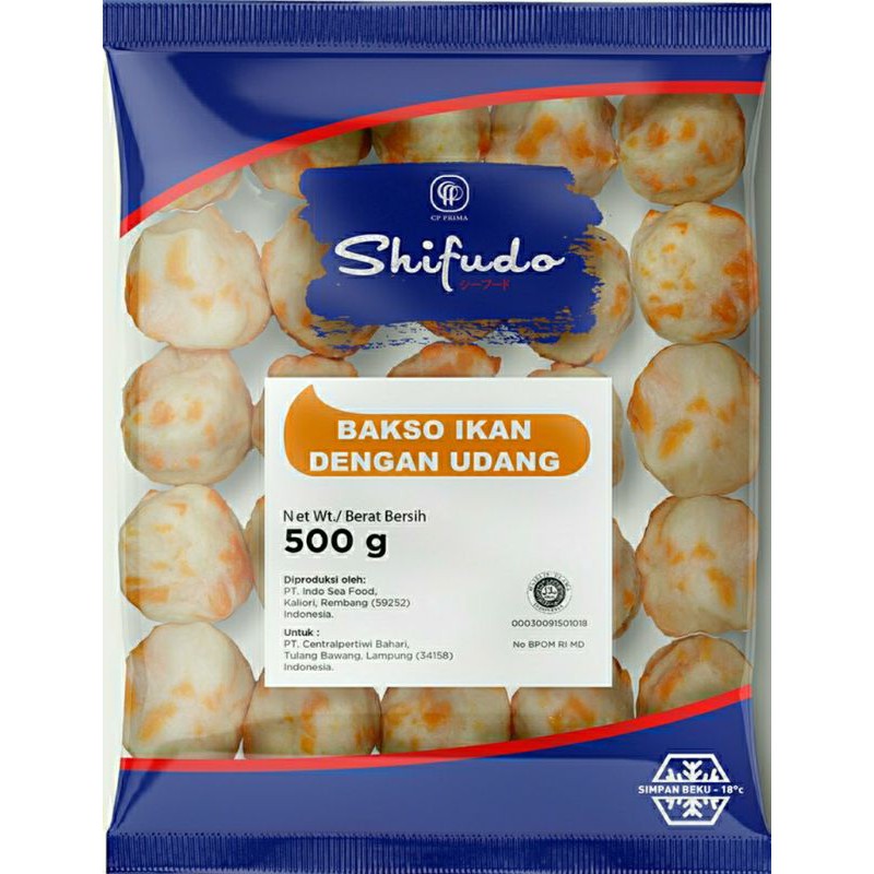 

Bakso Udang Shifudo 500 gram