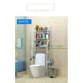  Rak  Toilet Organizer WC  Tissue Sabun Kloset Kamar Mandi 