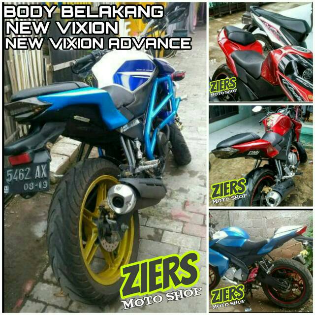 body belakang new vixion & new vixion advance model NINJA250FI