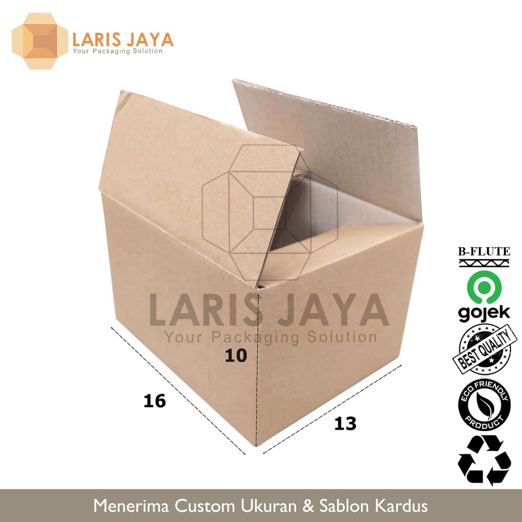 

Kardus | Box | Karton | Kotak Packing Hampers Gift Polos Baru - 16 x 13 x 10 cm ( Kardus 16 x 13 x 10 cm )