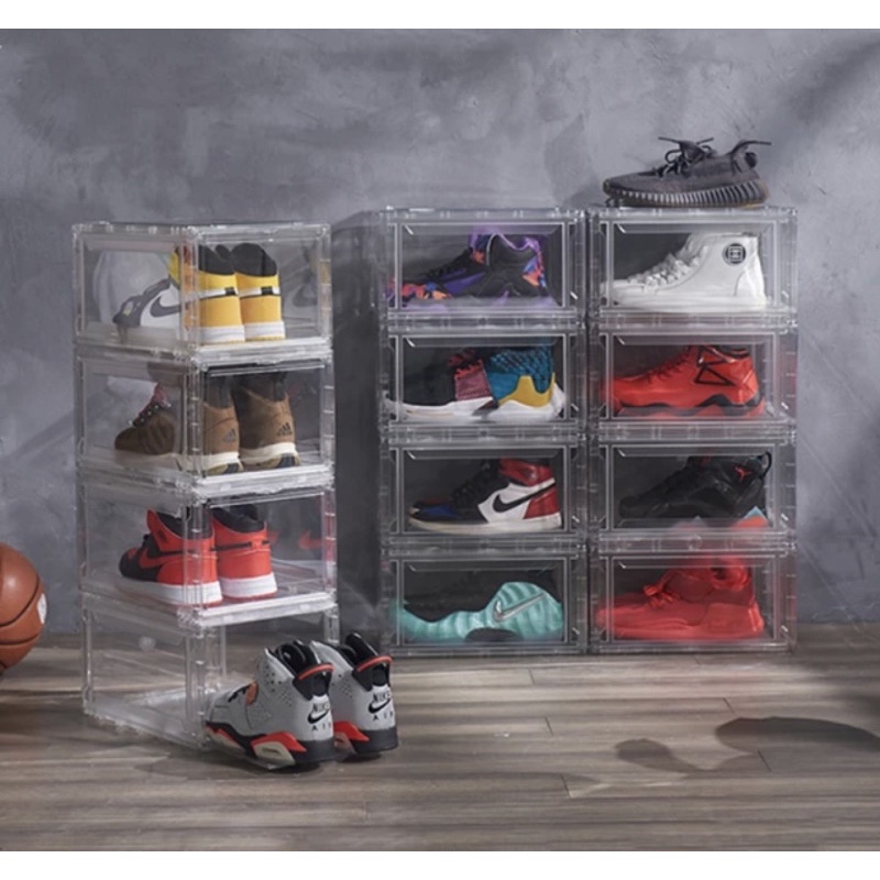 Box Sepatu Acrylic / Kotak Sepatu Acrylic Akrilik / Sneakers Box Acrylic