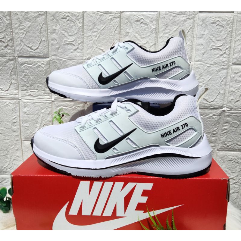 Sepatu Nike Air 270 terbaru Putih_sepatu olahraga/sepatu joging/sepatu terlaris/sepatu pria/wanita/s