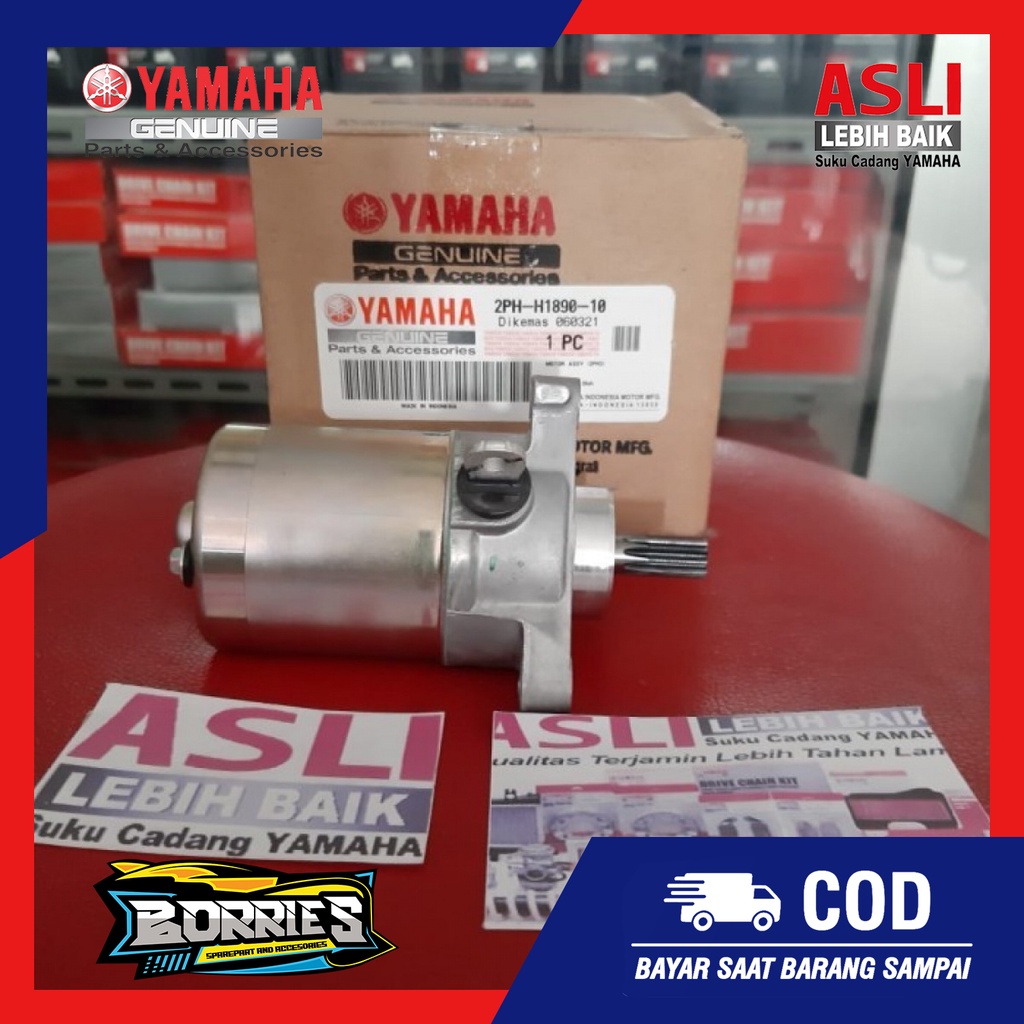 Dinamo Starter Mio M3 Mio Z Soul GT Fino 125 Xride 125 Original Yamaha 2PH-H1890-10