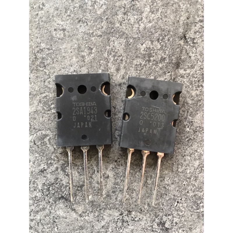 Transistor Toshiba A1943/C5200 ASLI (harga 1 set) ORIGINAL NO KW