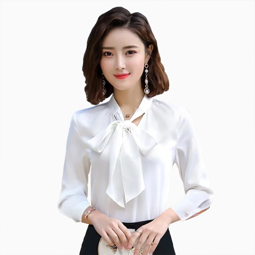 Blus Wanita Gaya Korea Lengan Panjang Murah Terbaru - XSHOP Young