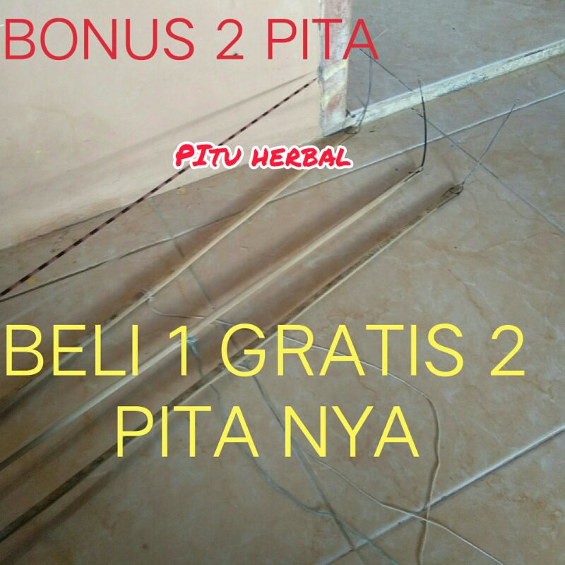 PITU PITU BUGIS LANGSUNG PAKAI BUSUR KAWAT UNTUK SEMUA LAYANGAN  GRATIS 2 PITA NYA SUDAH LENGKAP KUP